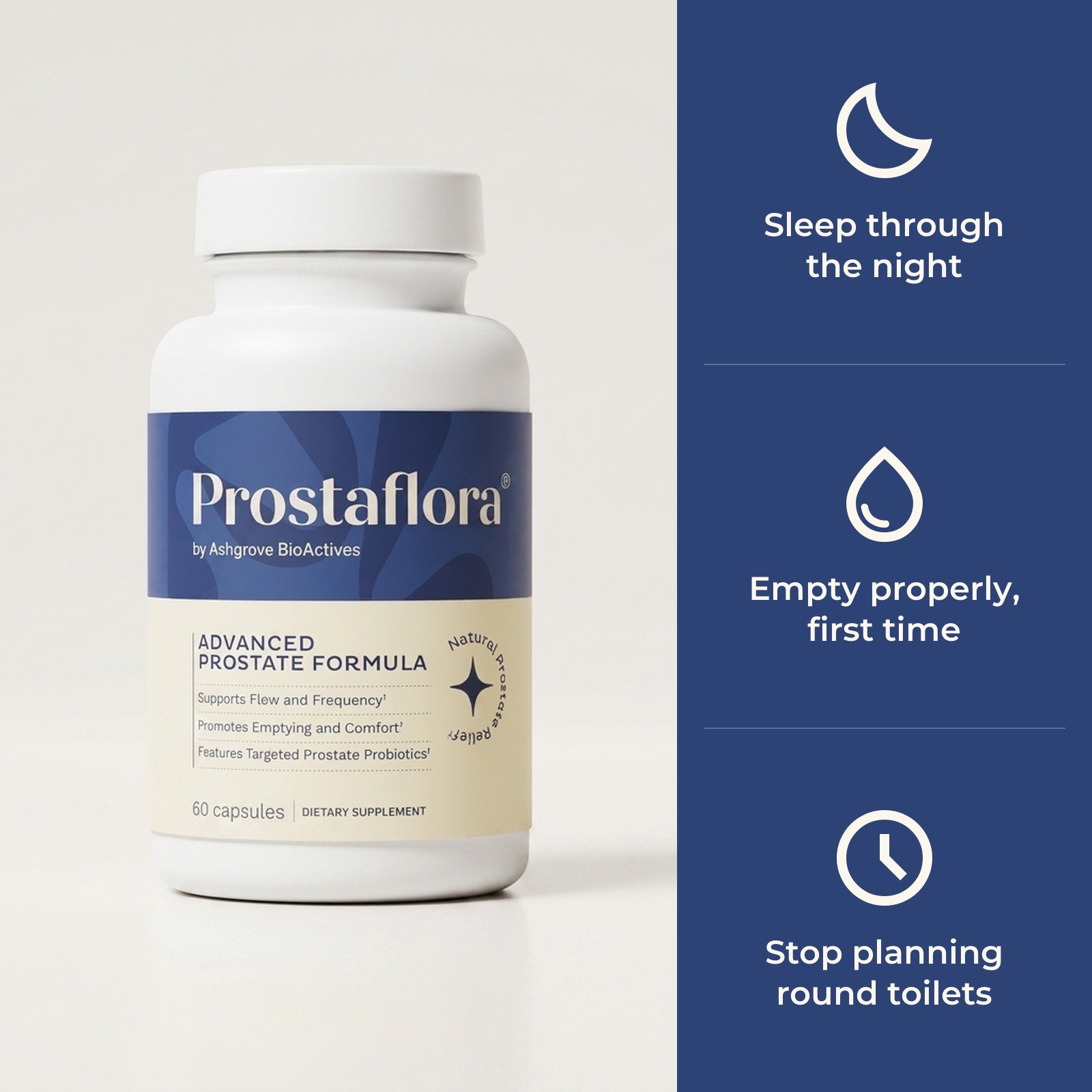 Prostaflora — Advanced Prostate Formula, 60 capsules